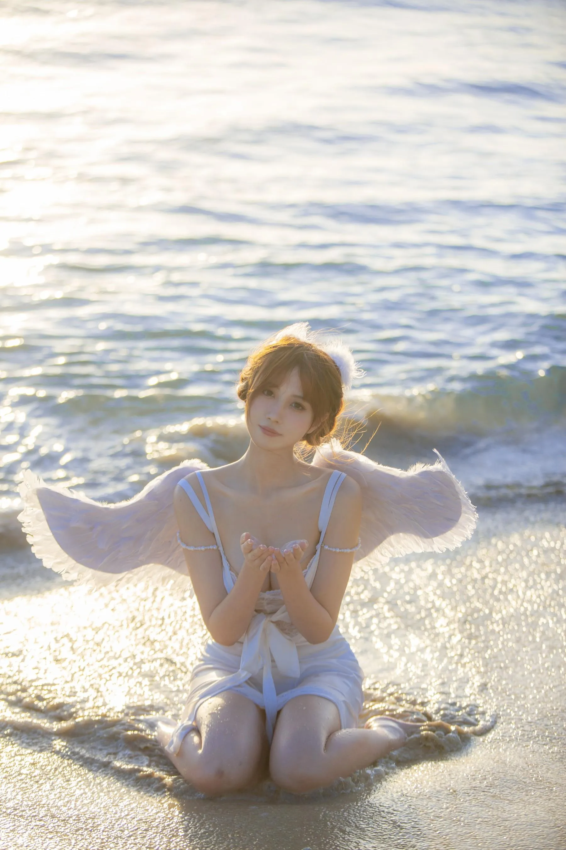 念雪ww – NO.35 海边神明少女 [50P]插图
